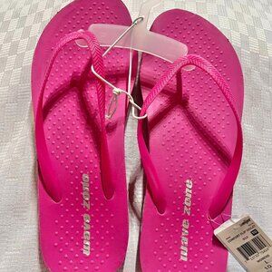 NWT Size Large (9/10) and 1 Pair Size 11 Lot of 2 Pink Flip Flops